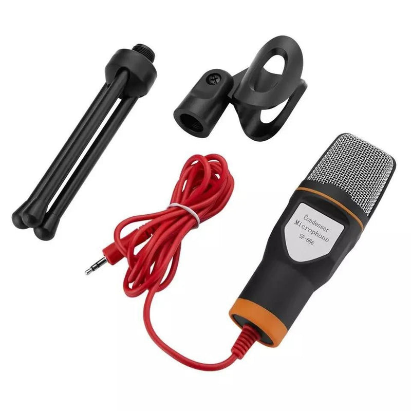 Microfone Condensador Omnidirecional