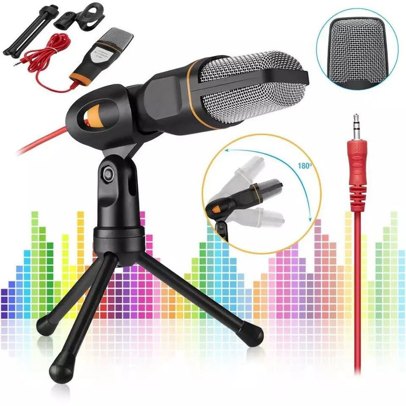 Microfone Condensador Omnidirecional