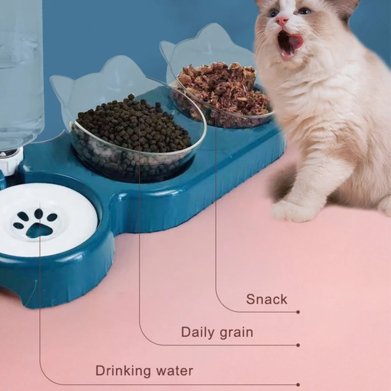 Alimentador automático Pet 3 em 1